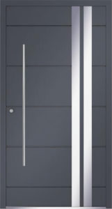 Drzwi wejściowe aluminiowe Premium 5004