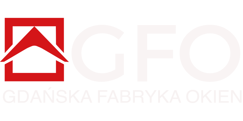 Gdańska Fabryka Okien Logo 2023 białe 800px PNG